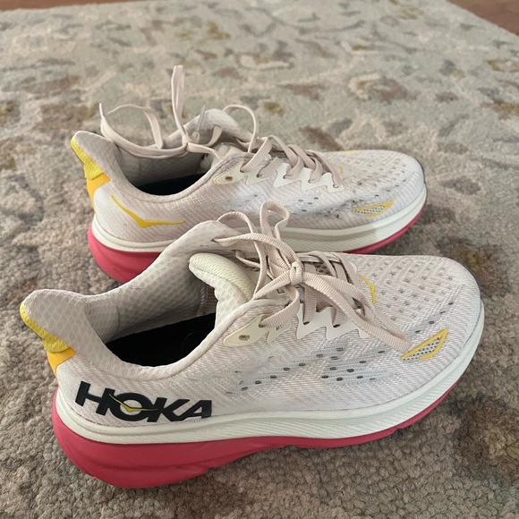 Women's Sneakers - Cream and Pink - Picture 7 of 9